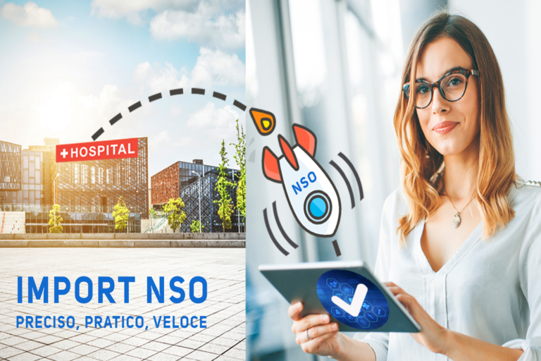 Nodo Smistamento Ordini (NSO) è il sistema digitale di trasmissione documenti per lo scambio di ordini tra aziende pubbliche SSN e fornitrici