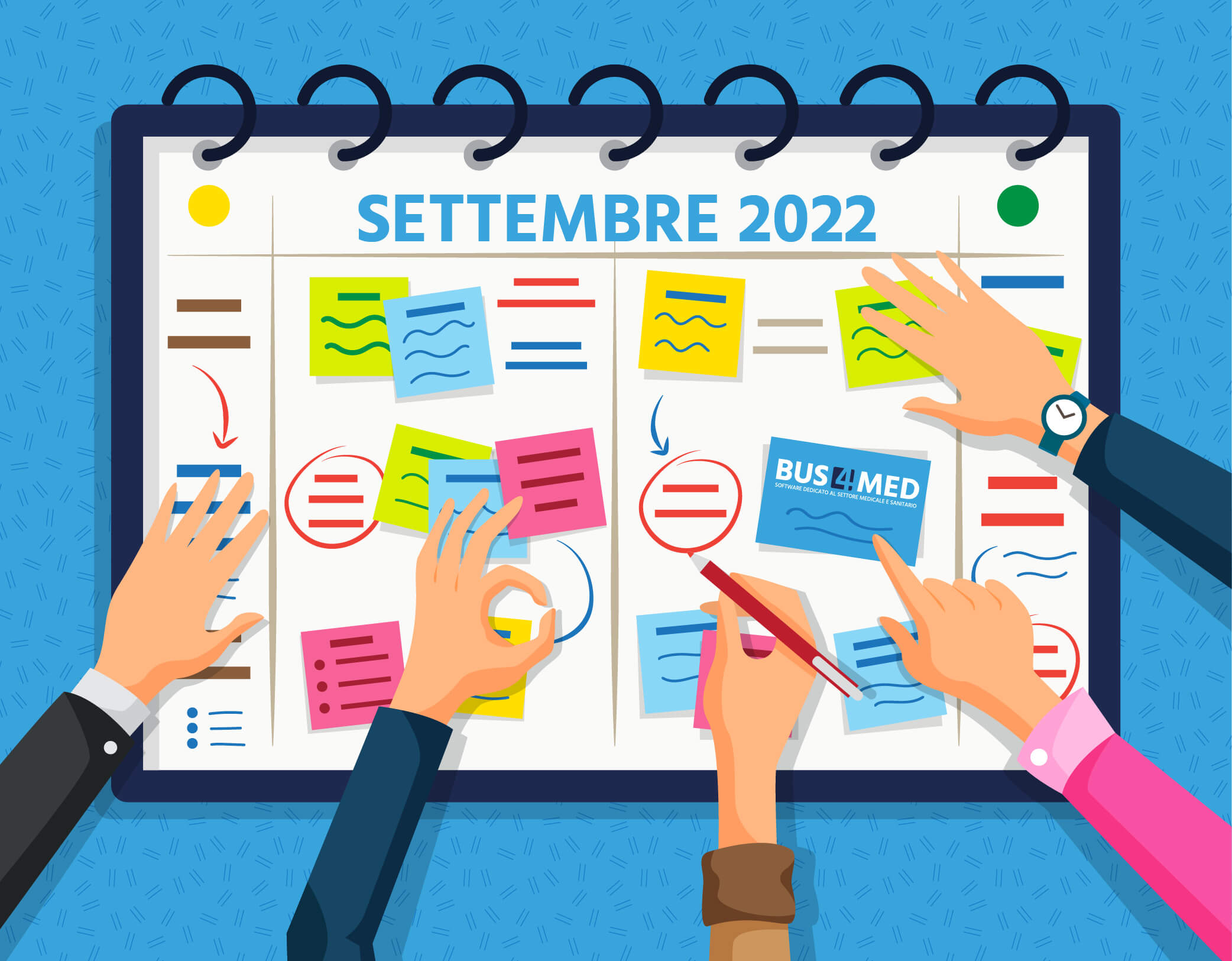 Bus4med, software ERP per il settore medicale e sanitario, interviene con un modulo dedicato su Palmare e riparte nel mese di Settembre