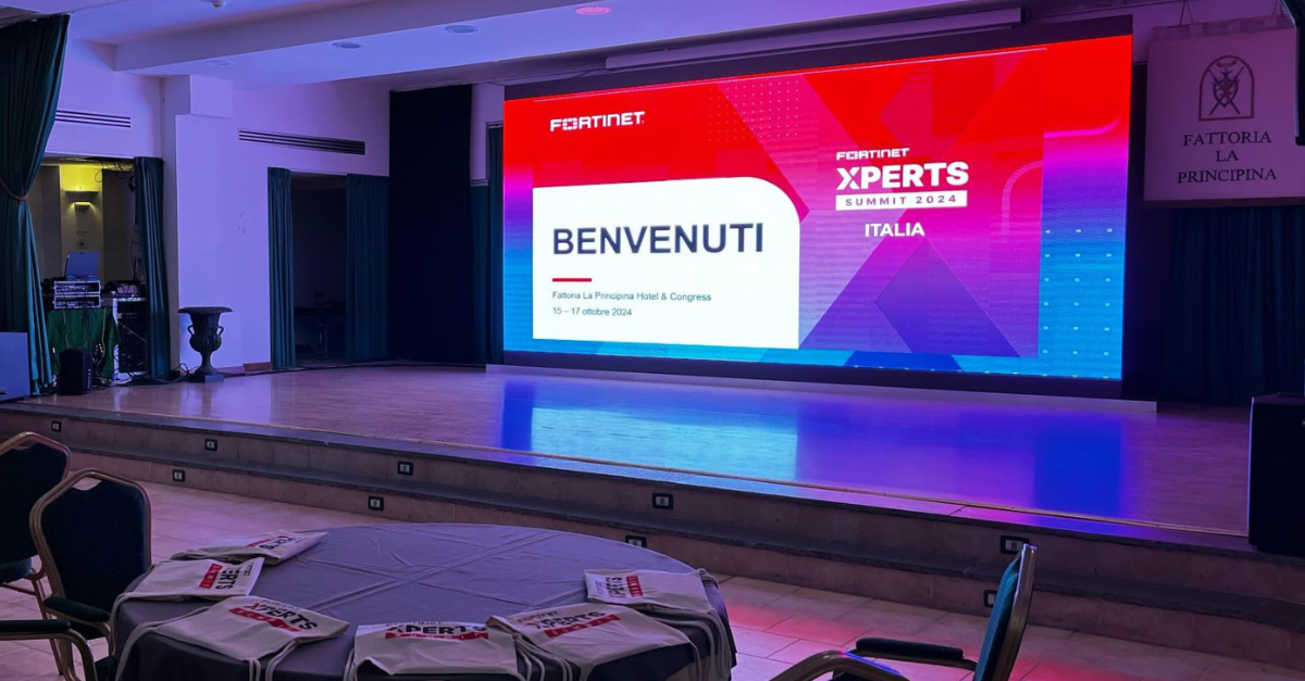 Alfa Service al Fortinet Xperts Summit Italy 2024